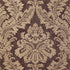 Argentina Damask wallpaper in metallic gold on dark brown color - pattern number T6876 - by Thibaut in the Texture Resource Volume 3 collection