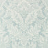 Chardonnet Damask fabric in aqua color - pattern number T72585 - by Thibaut in the Chestnut Hill collection
