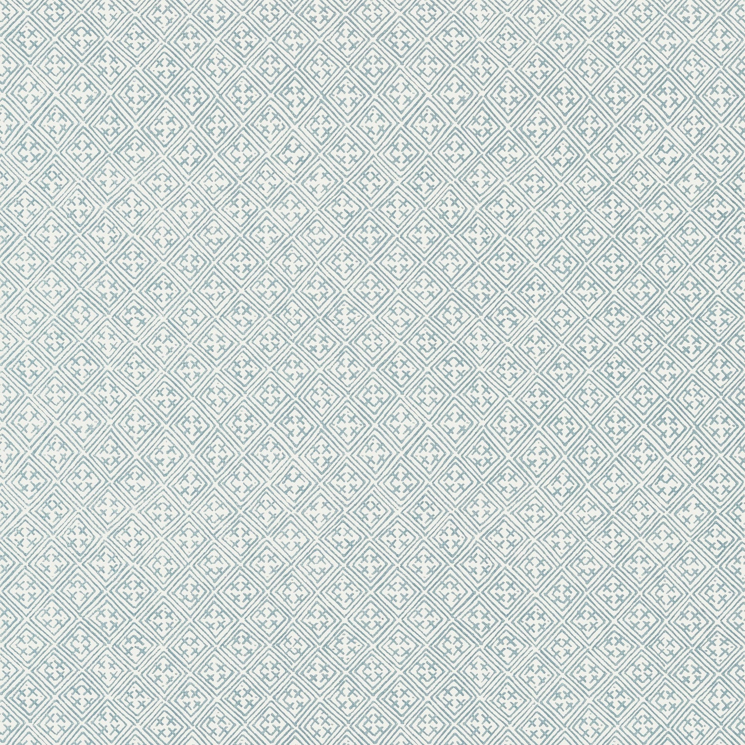 Laos fabric in aqua color - pattern number T72614 - by Thibaut in the Chestnut Hill collection