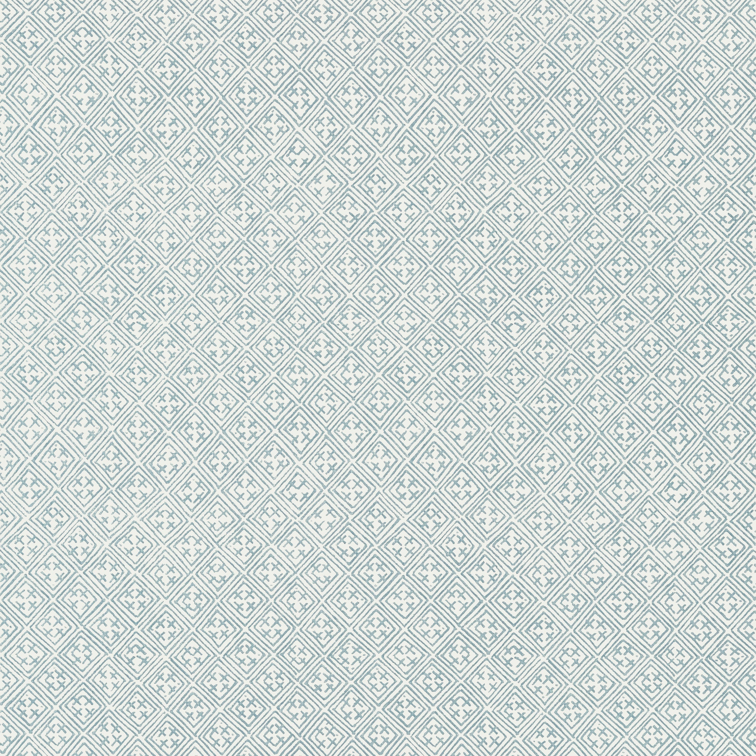 Laos fabric in aqua color - pattern number T72614 - by Thibaut in the Chestnut Hill collection