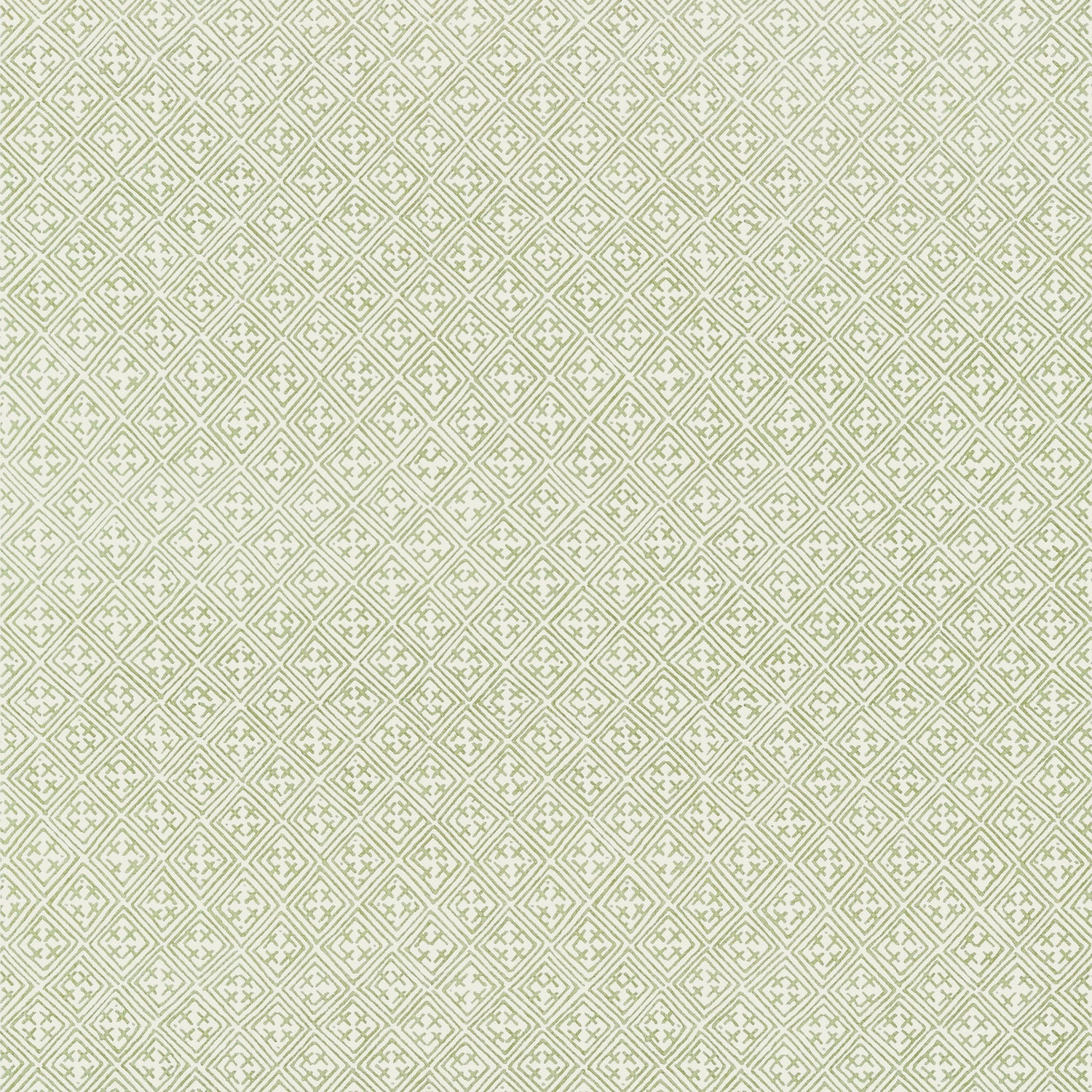 Laos fabric in green color - pattern number T72615 - by Thibaut in the Chestnut Hill collection