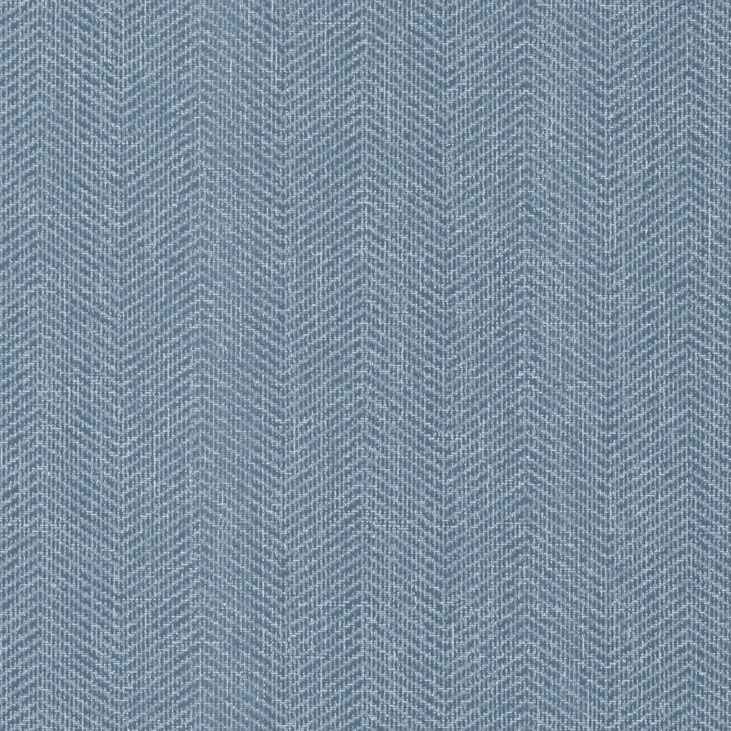 Roscoe Herringbone fabric in slate blue color - pattern number T72626 - by Thibaut in the Chestnut Hill collection