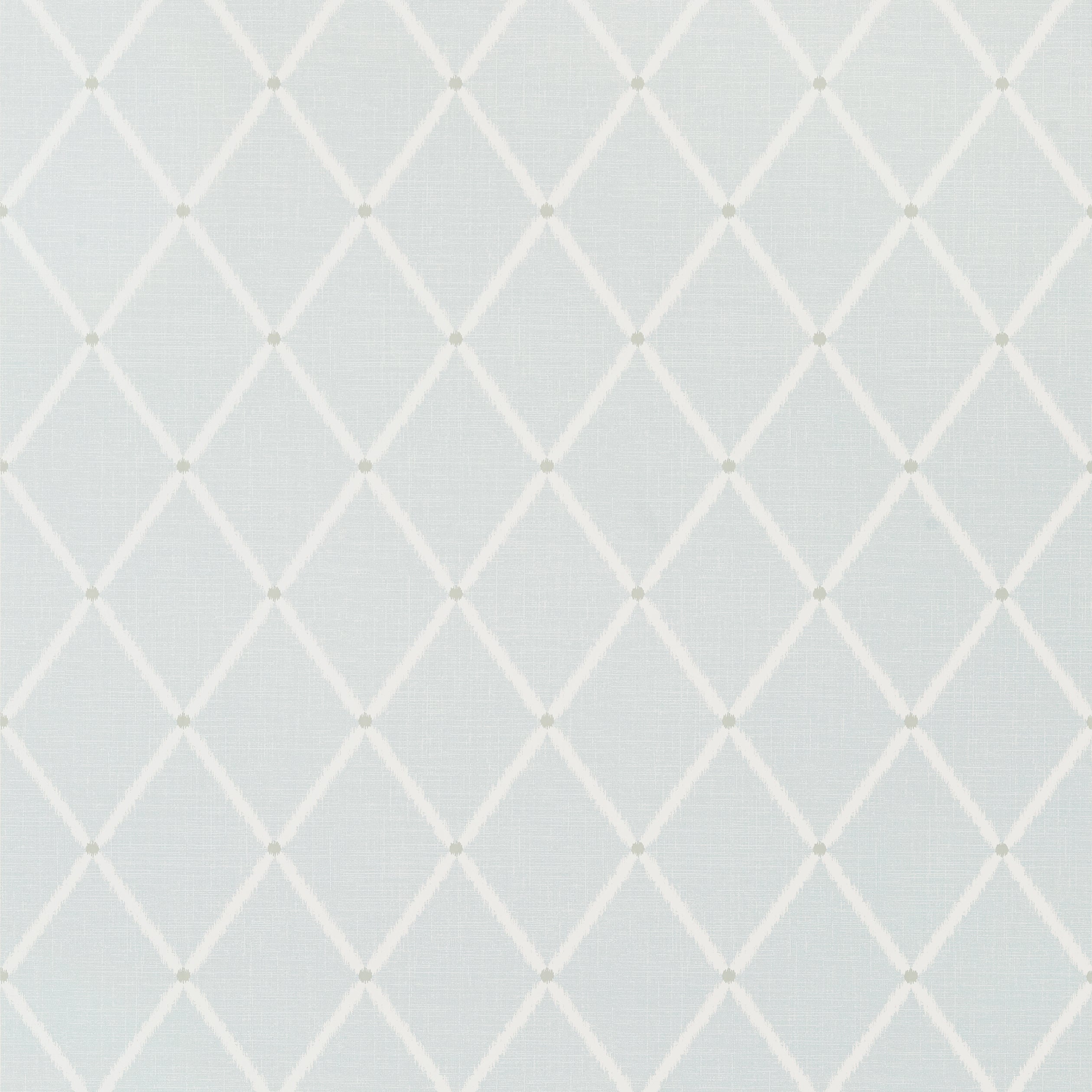 Pompton Trellis fabric in aqua color - pattern number T72633 - by Thibaut in the Chestnut Hill collection
