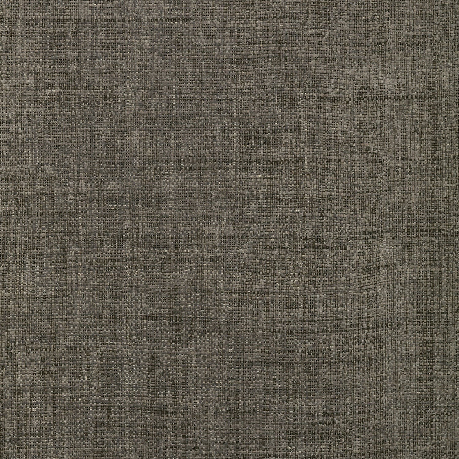 Provincial Weave wallpaper in charcoal color - pattern number T72799 - by Thibaut in the Grasscloth Resource Volume 4 collection