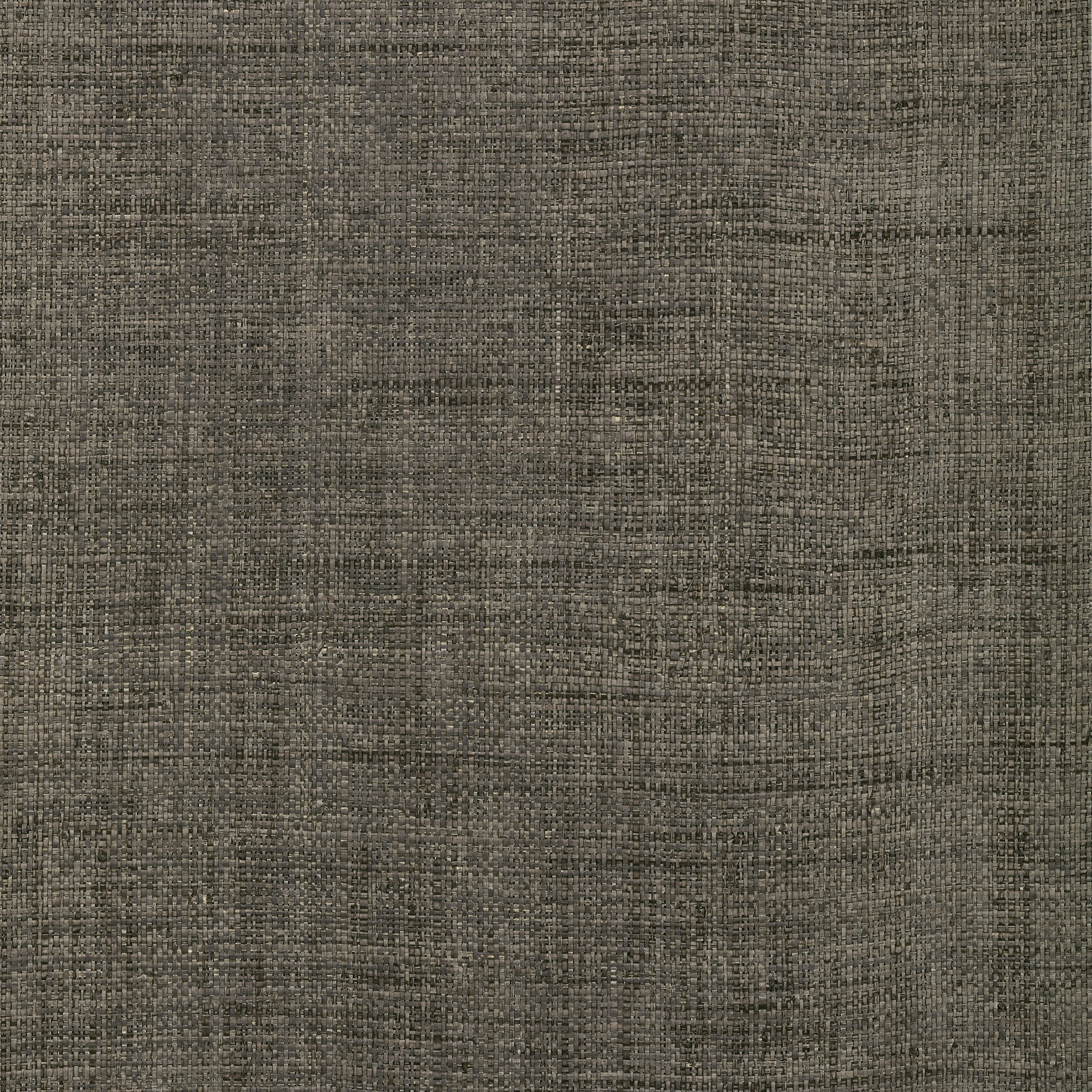 Provincial Weave wallpaper in charcoal color - pattern number T72799 - by Thibaut in the Grasscloth Resource Volume 4 collection