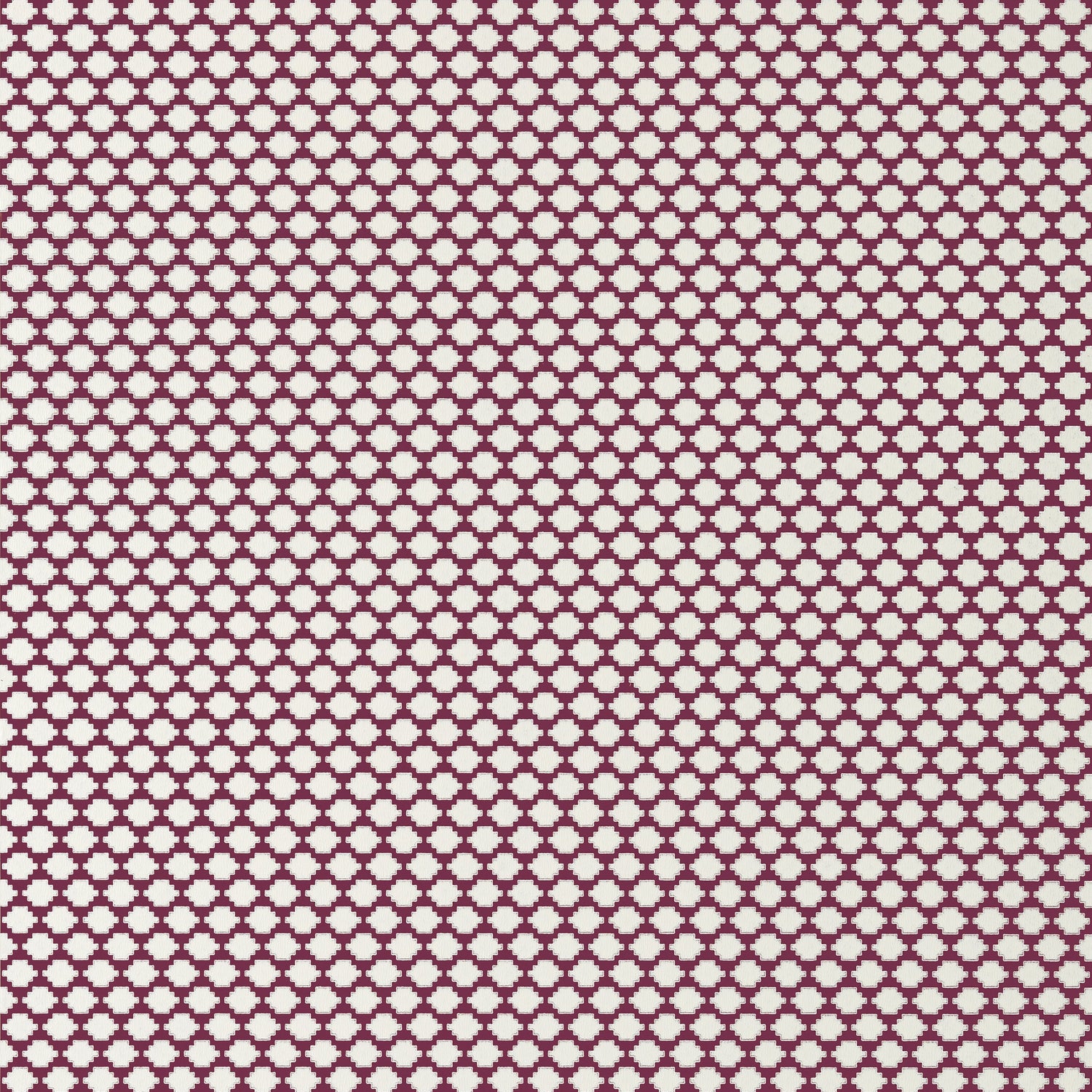 Bijou fabric in eggplant color - pattern number T75447 - by Thibaut in the Dynasty collection