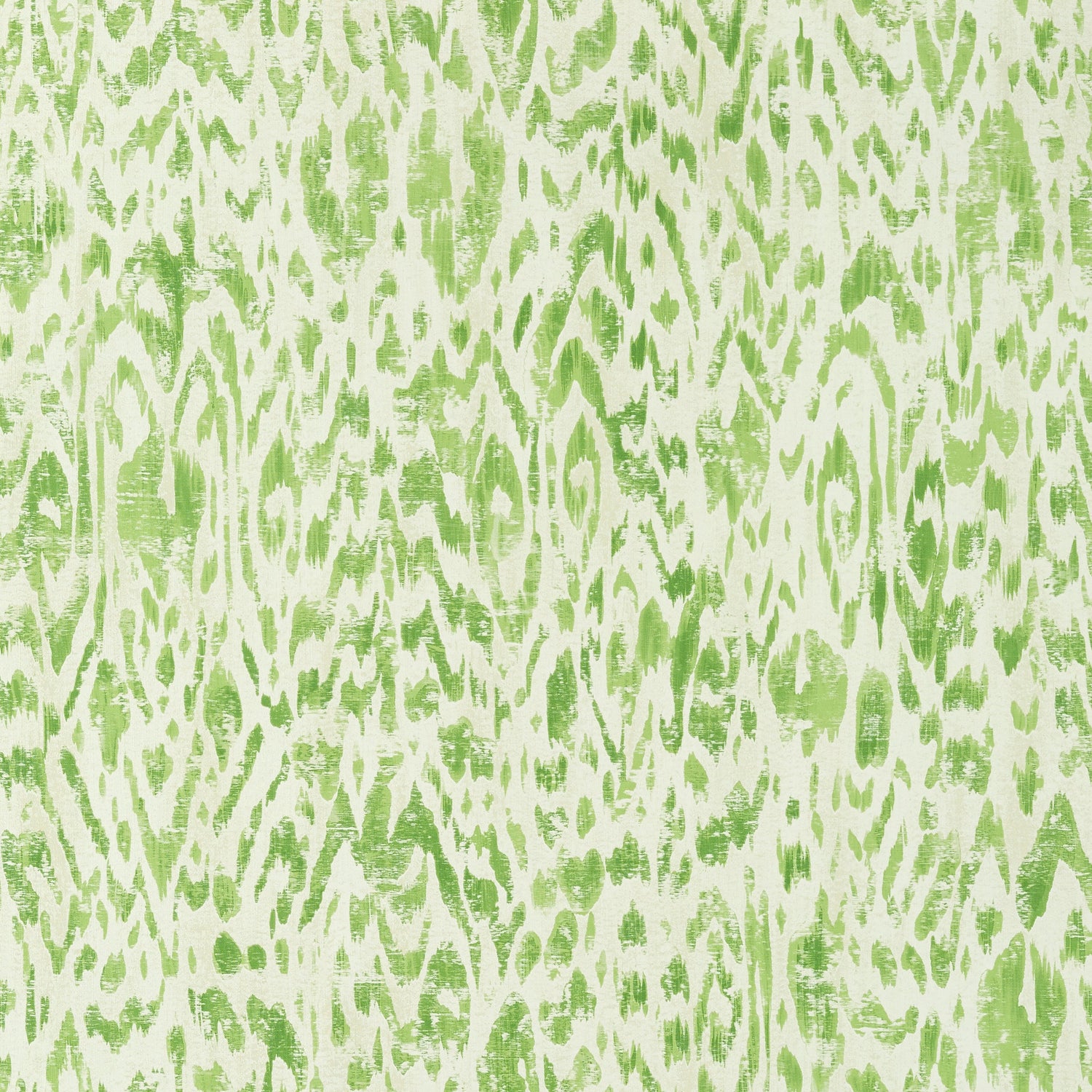 Carlotta fabric in green color - pattern number T75455 - by Thibaut in the Dynasty collection