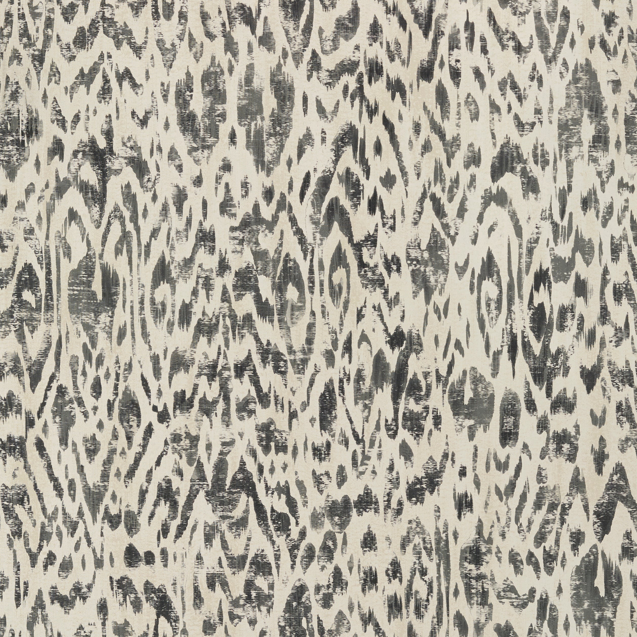 Carlotta fabric in charcoal color - pattern number T75458 - by Thibaut in the Dynasty collection