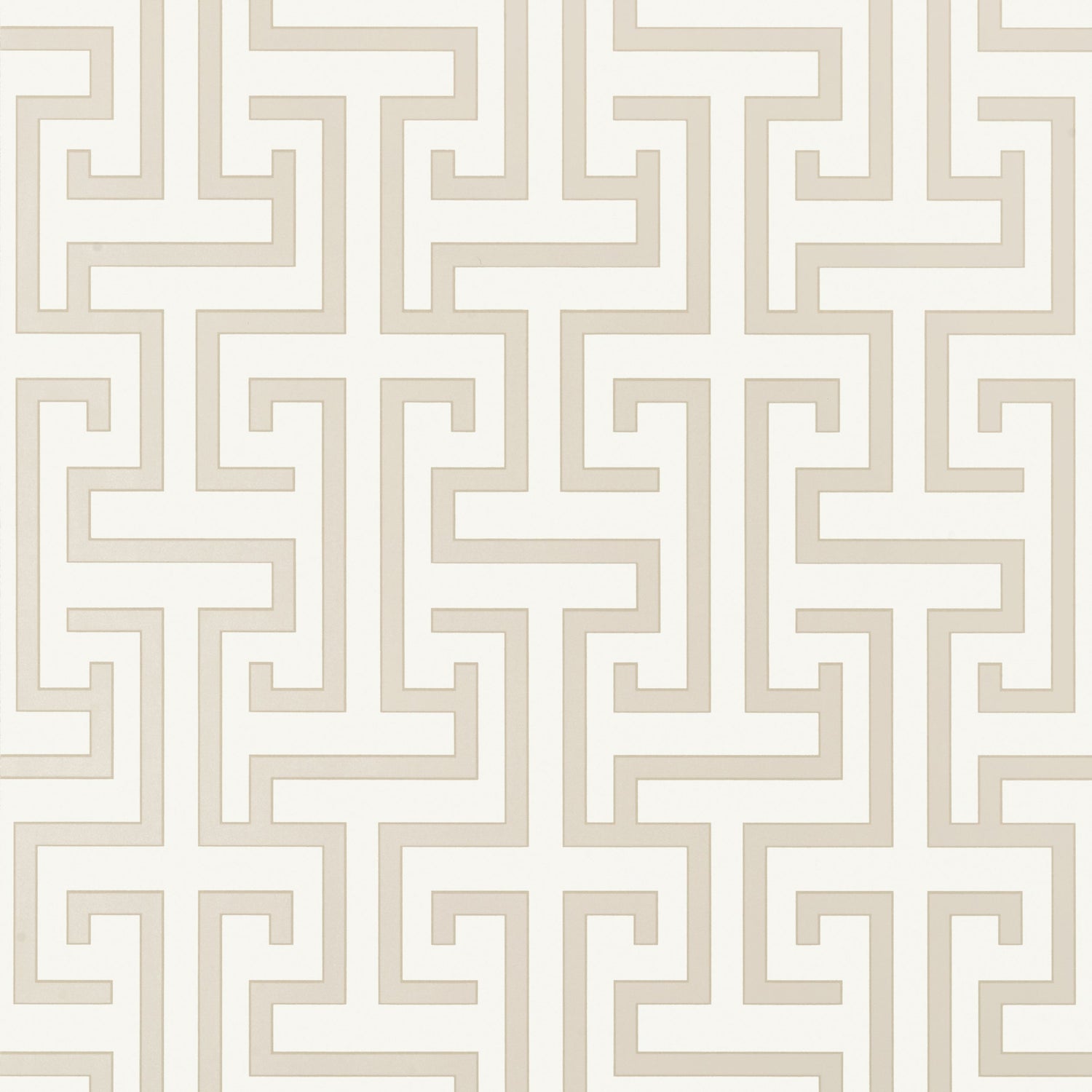 Ming Trail fabric in beige color - pattern number T75492 - by Thibaut in the Dynasty collection