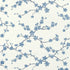 Sakura fabric in blue color - pattern number T75514 - by Thibaut in the Dynasty collection