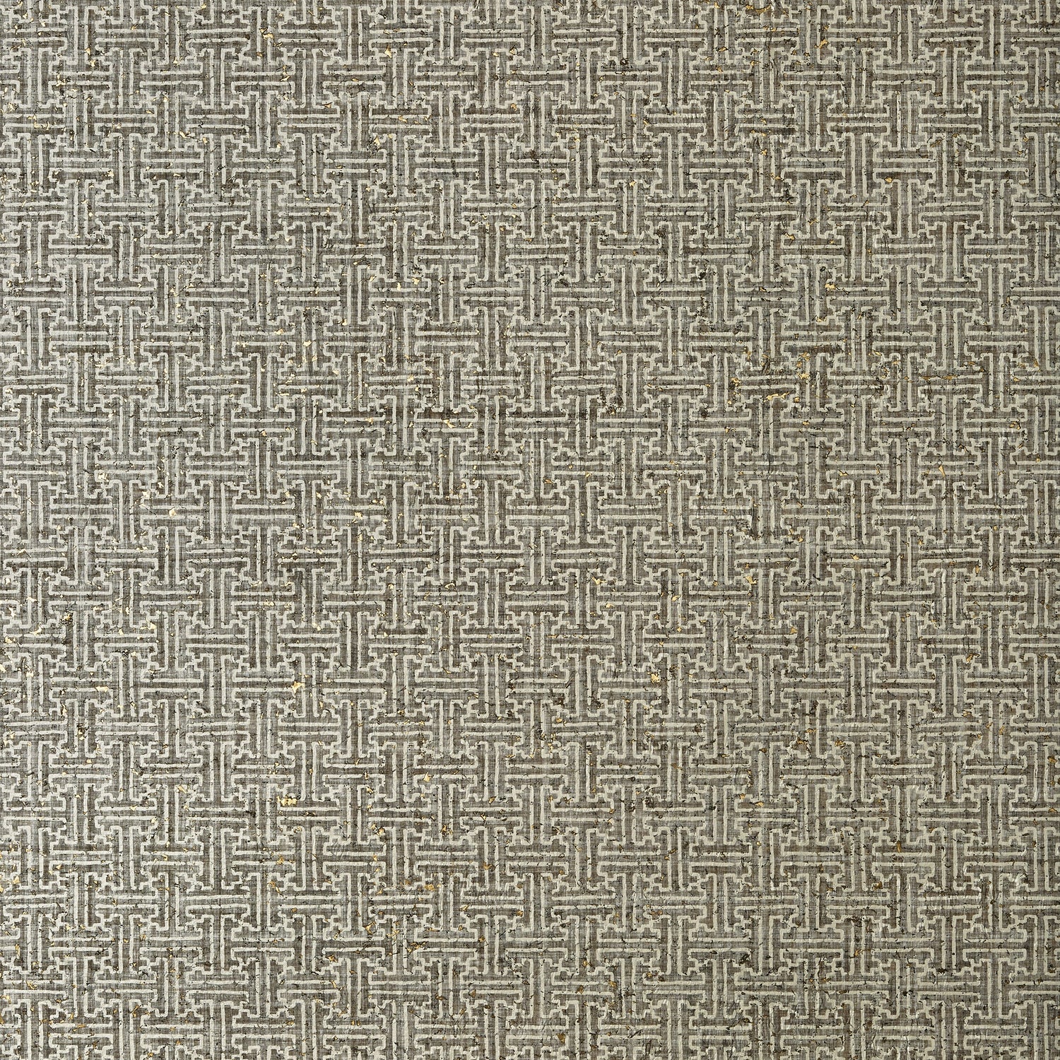 Taza Cork wallpaper in charcoal color - pattern number T83000 - by Thibaut in the Natural Resource Volume 2 collection