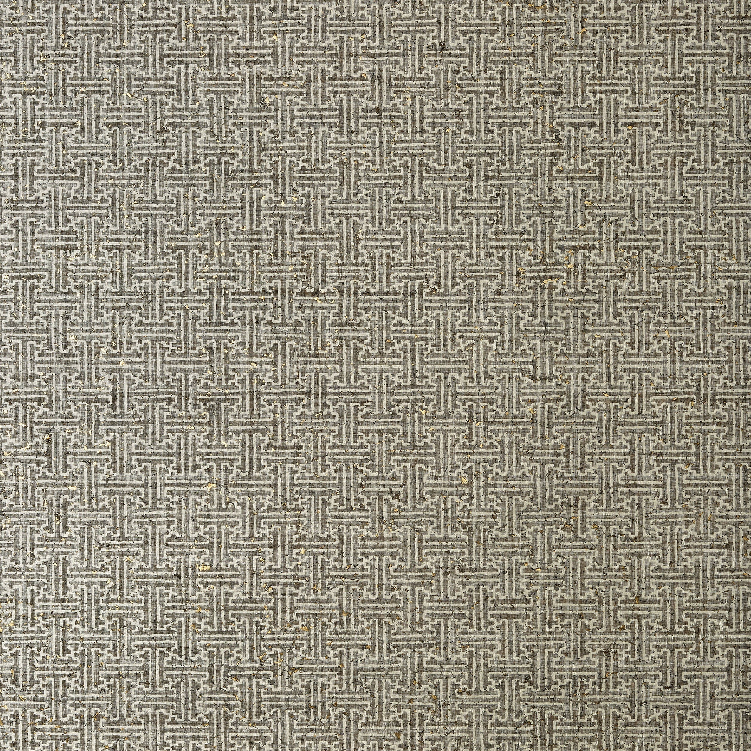 Taza Cork wallpaper in charcoal color - pattern number T83000 - by Thibaut in the Natural Resource Volume 2 collection