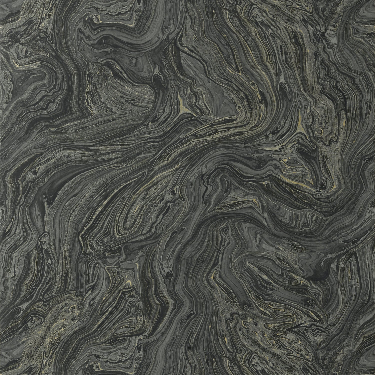 Venus wallpaper in black color - pattern number T85069 - by Thibaut in the Greenwood collection