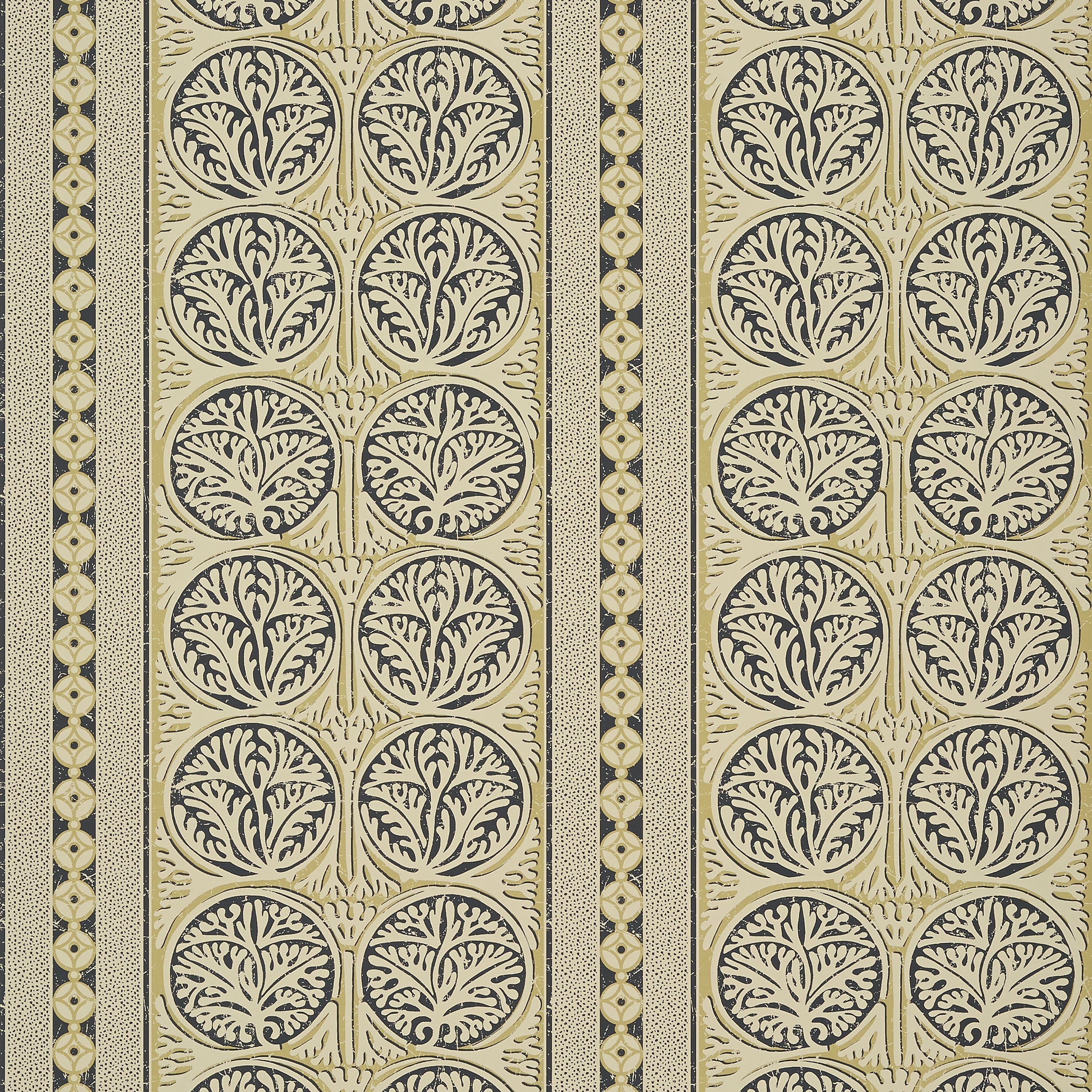 Fair Isle wallpaper in grey color - pattern number T88735 - by Thibaut in the Trade Routes collection
