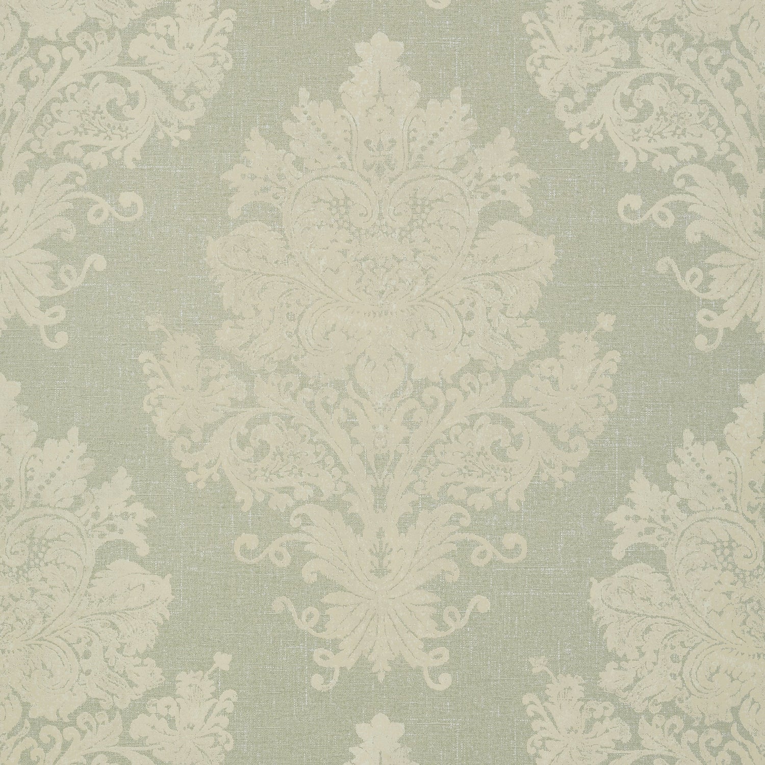 Licata fabric in sage color - pattern number T89153 - by Thibaut in the Damask Resource Volume 4 collection