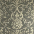 Pravata Damask fabric in smoke on foil color - pattern number T89177 - by Thibaut in the Damask Resource Volume 4 collection