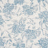 Peony Wallpaper in chambray color - pattern number TL800021 - by Schumacher in the Tillett collection