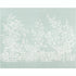 Villa Garden mural in robins egg color - pattern number TM10854 - by Thibaut in the Heritage by Thibaut collection