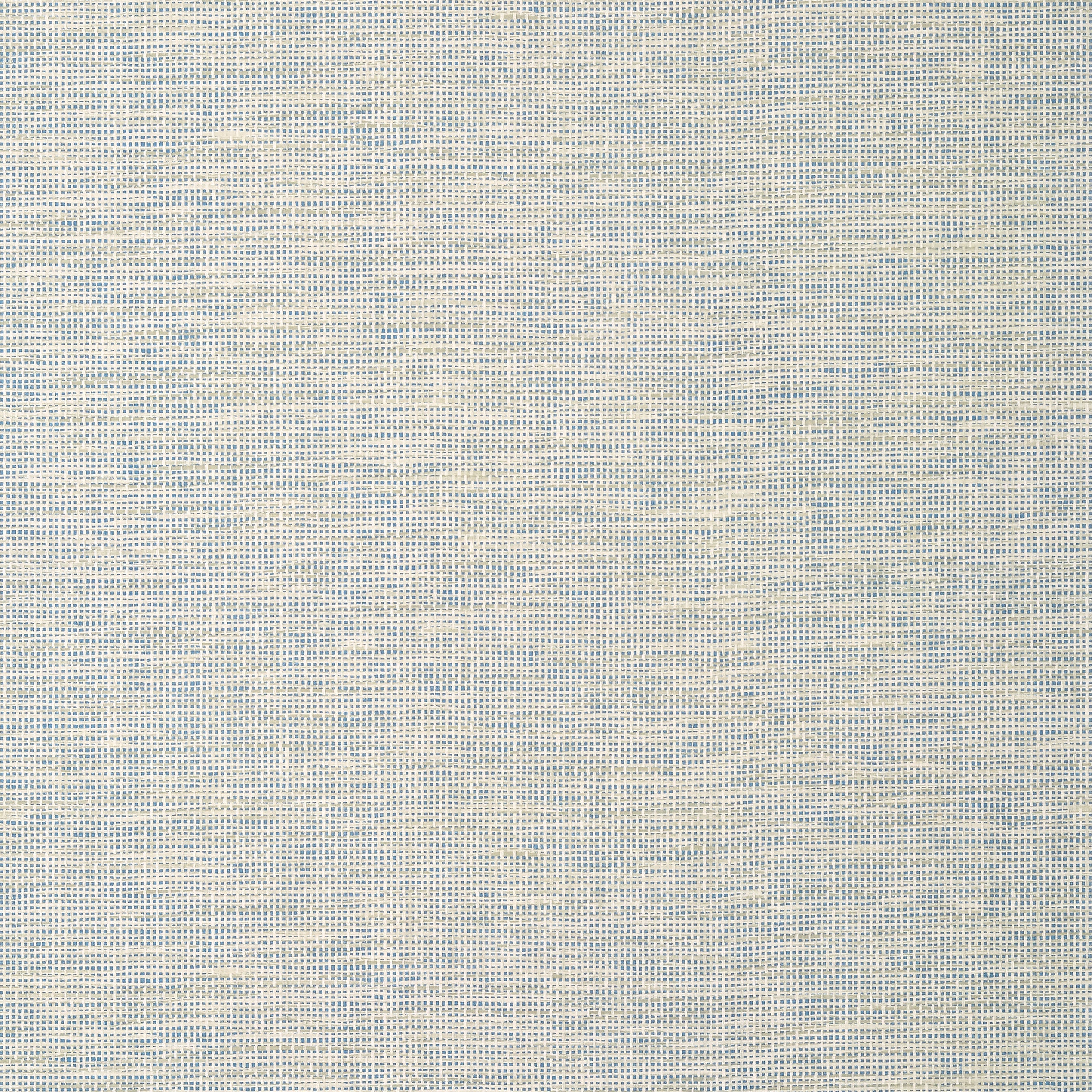 Spiro wallpaper in neutral and blue color - pattern number TWW14586 - by Thibaut in the Texture Resource Volume 8 collection