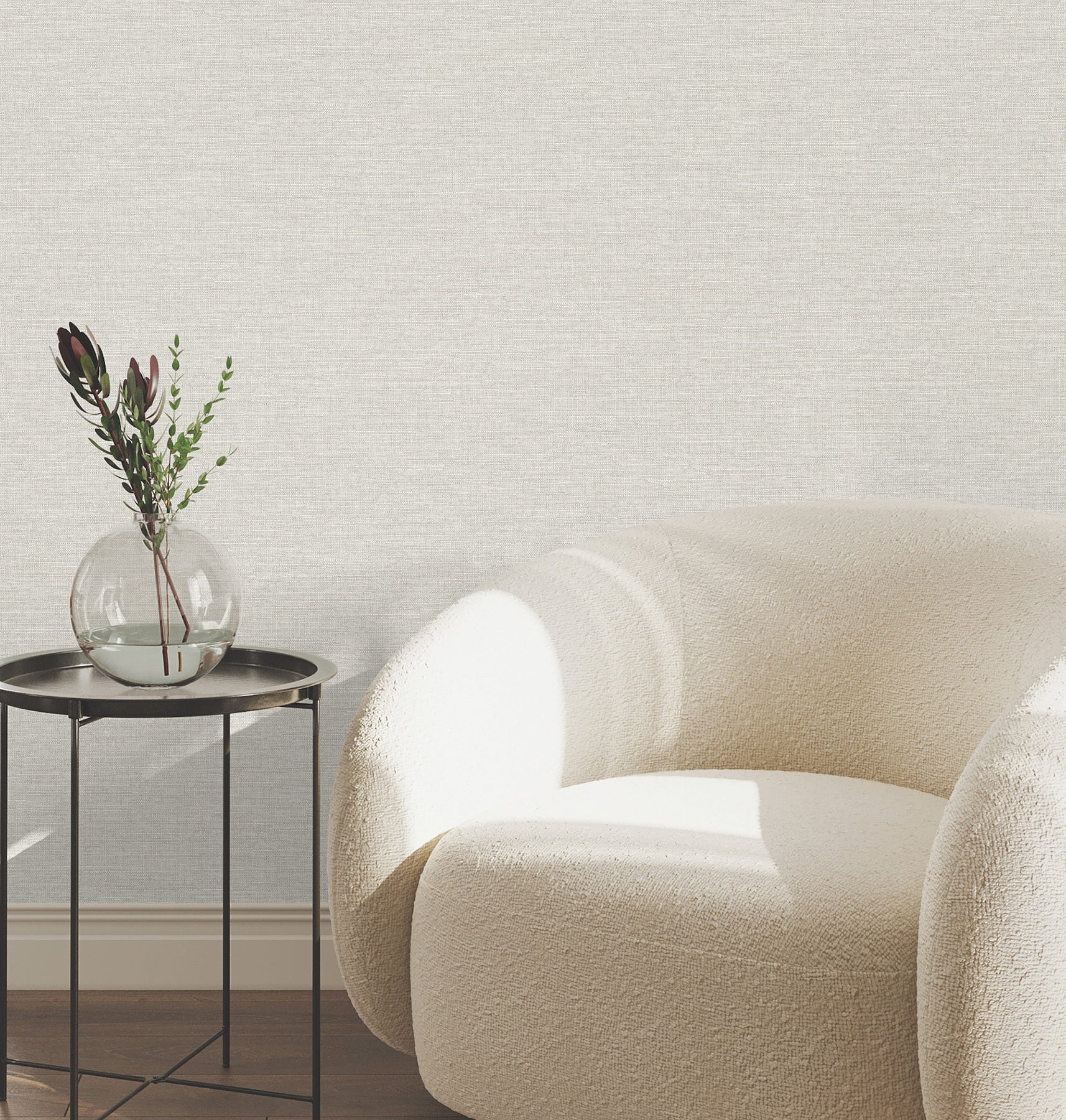 Terrene Wallpaper in light grey color - pattern number UW1013N - by York in the Atmosphere Digest collection