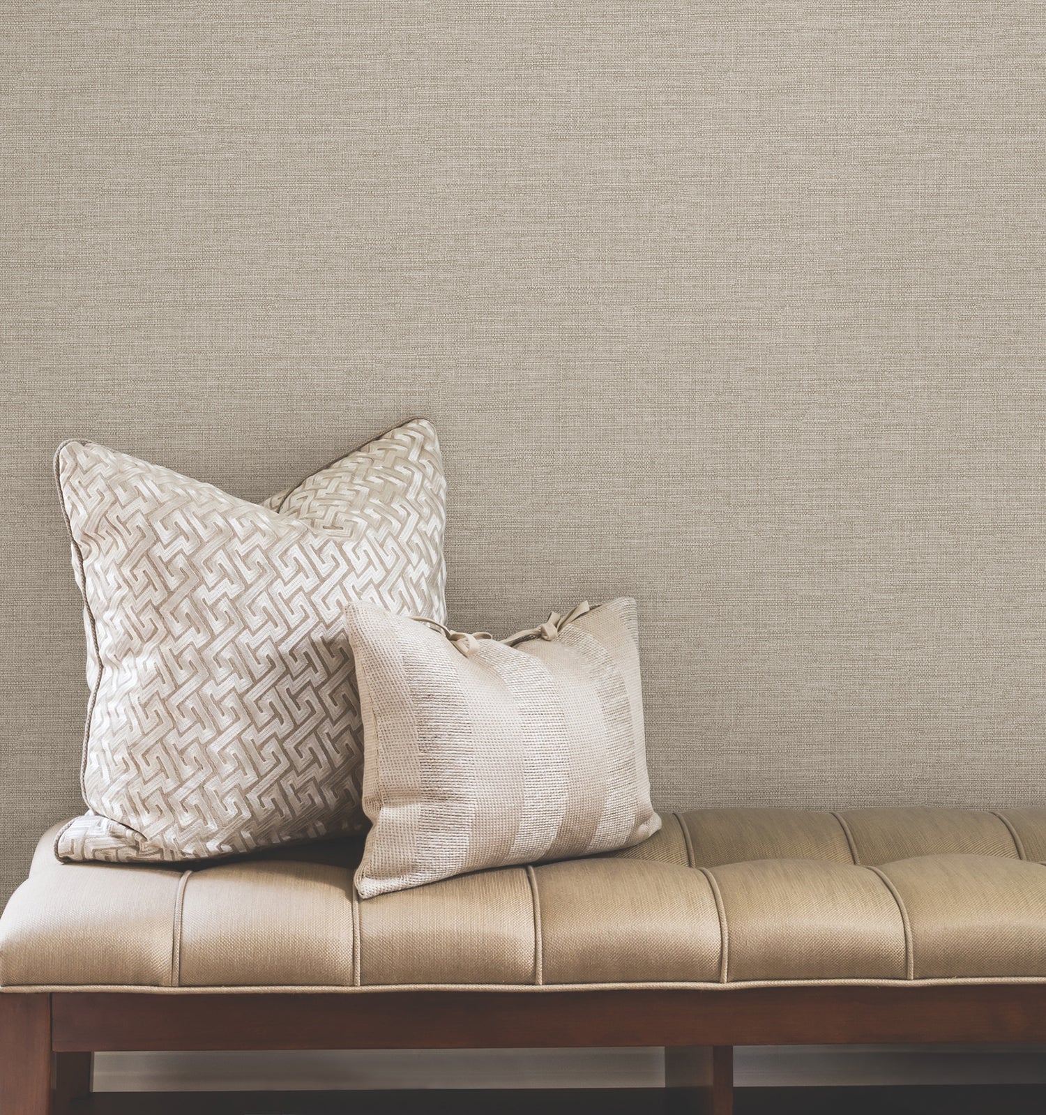 Terrene Wallpaper in light brown color - pattern number UW1014N - by York in the Atmosphere Digest collection