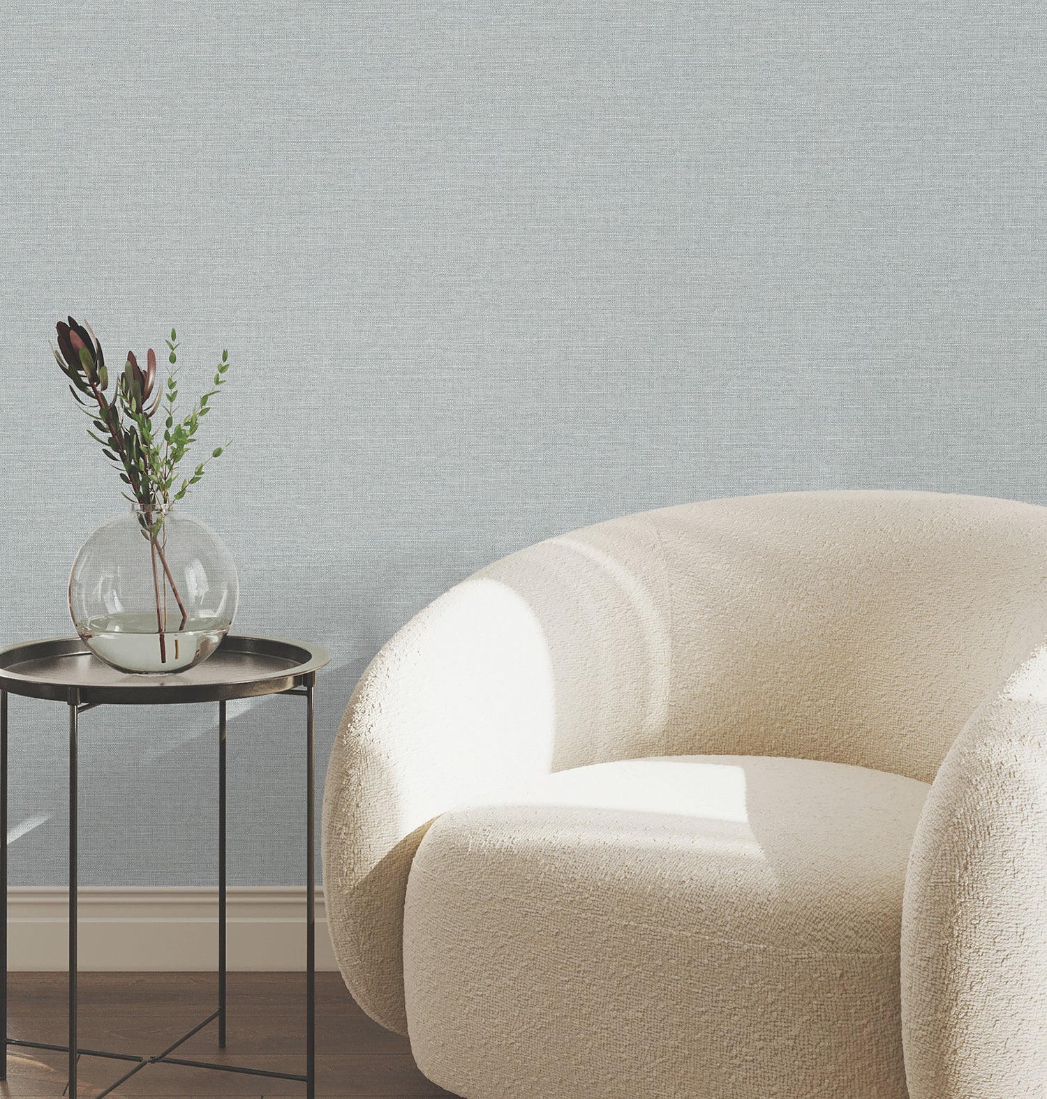 Terrene Wallpaper in light blue color - pattern number UW1018N - by York in the Atmosphere Digest collection