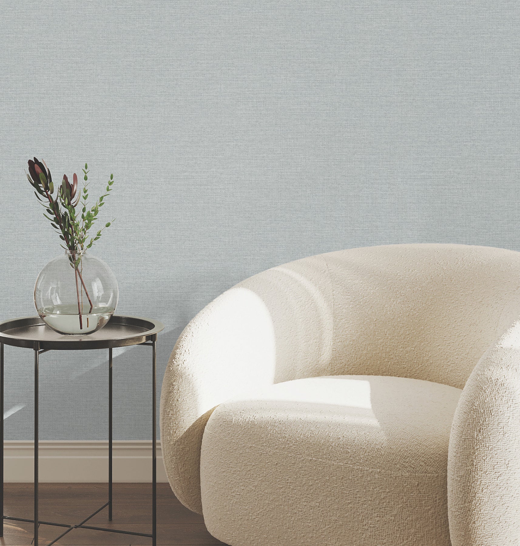 Terrene Wallpaper in light blue color - pattern number UW1018N - by York in the Atmosphere Digest collection