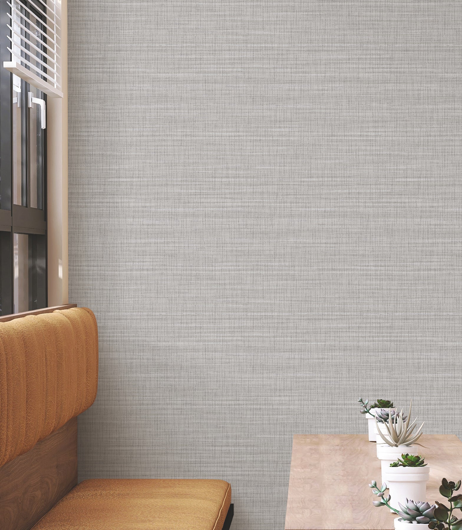 Down To Earth Wallpaper in light grey color - pattern number UW1039N - by York in the Atmosphere Digest collection