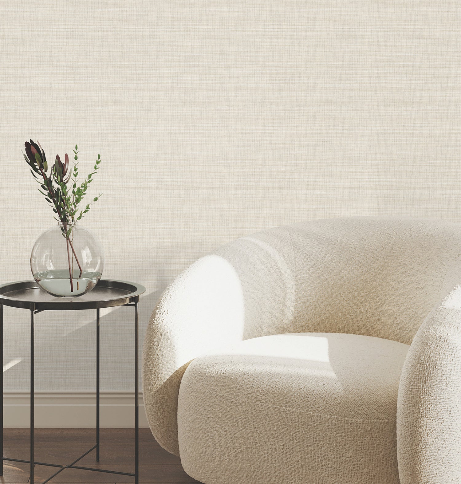 Down To Earth Wallpaper in cream color - pattern number UW1042N - by York in the Atmosphere Digest collection