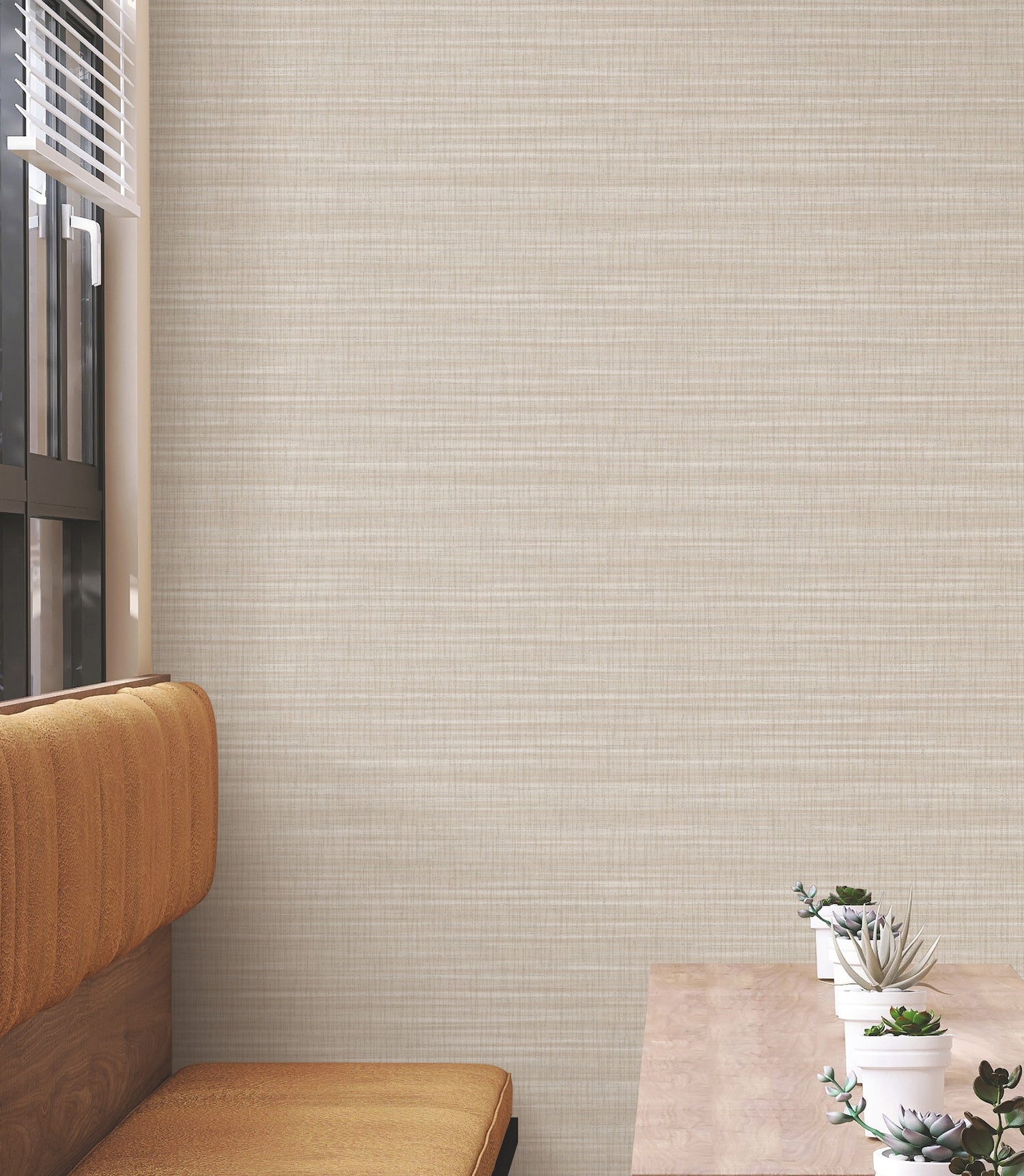 Down To Earth Wallpaper in beige color - pattern number UW1043N - by York in the Atmosphere Digest collection