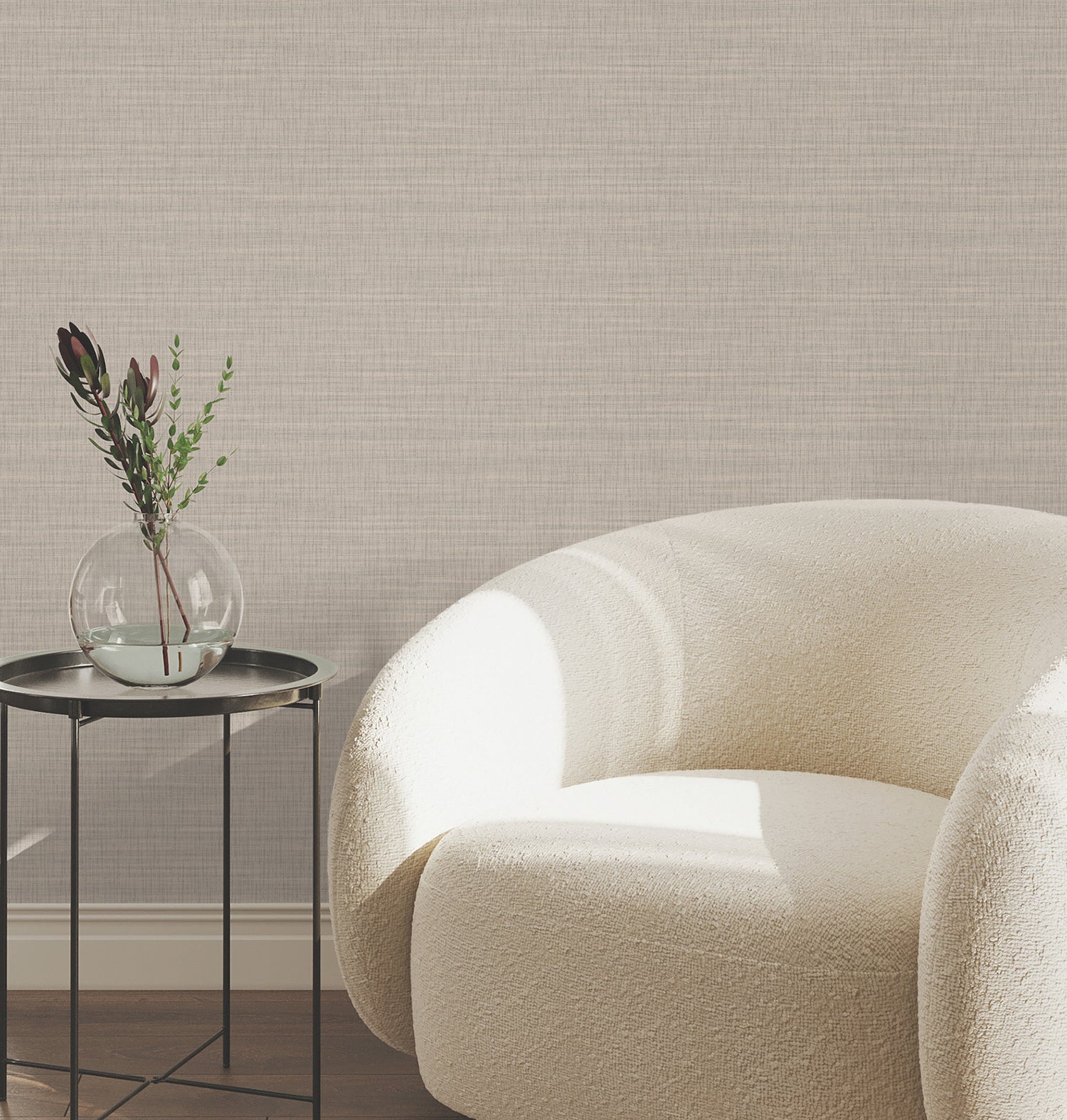 Down To Earth Wallpaper in taupe color - pattern number UW1044N - by York in the Atmosphere Digest collection