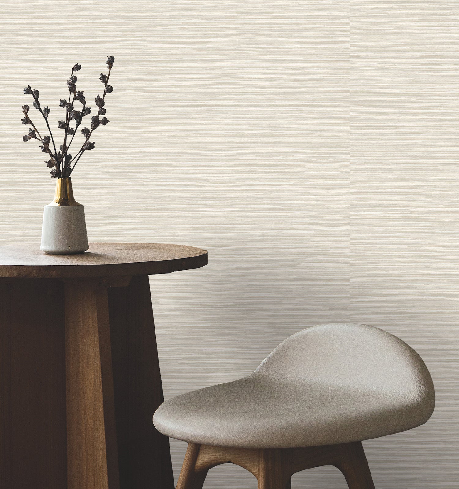 Oasis Wallpaper in dove color - pattern number UW1073N - by York in the Atmosphere Digest collection