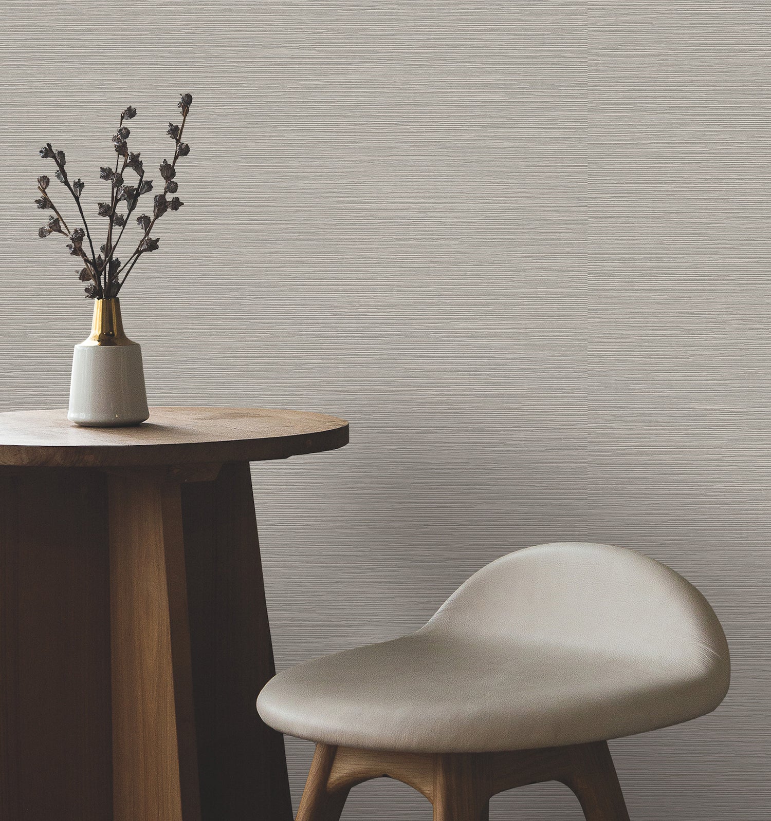 Oasis Wallpaper in brown color - pattern number UW1075N - by York in the Atmosphere Digest collection