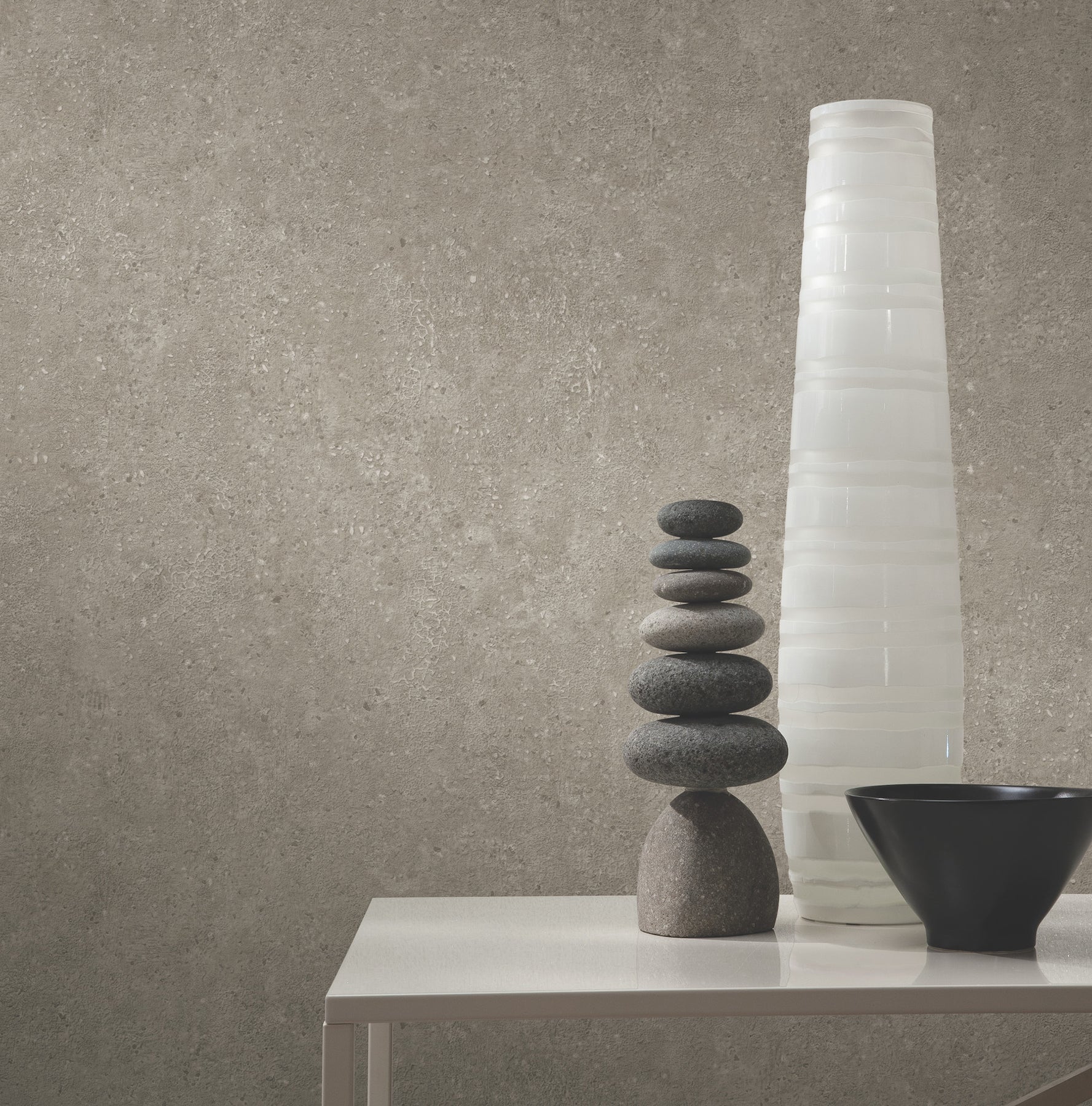 Artisan Stone Wallpaper in taupe color - pattern number UW1081N - by York in the Atmosphere Digest collection