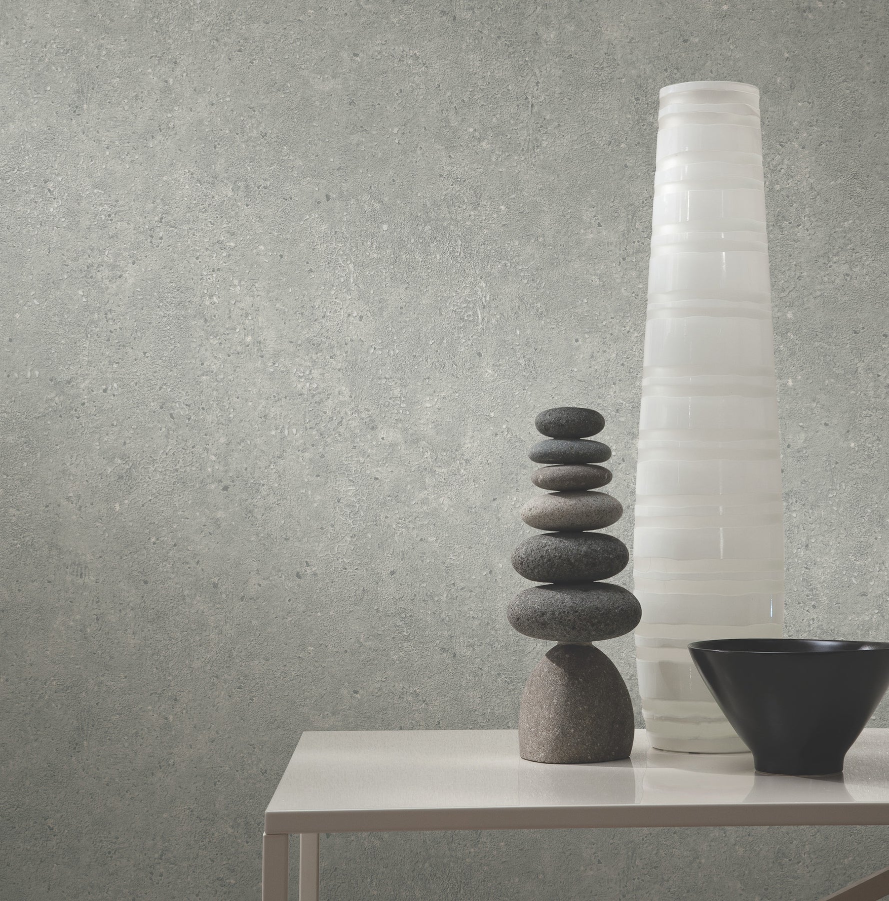 Artisan Stone Wallpaper in sterling color - pattern number UW1085N - by York in the Atmosphere Digest collection