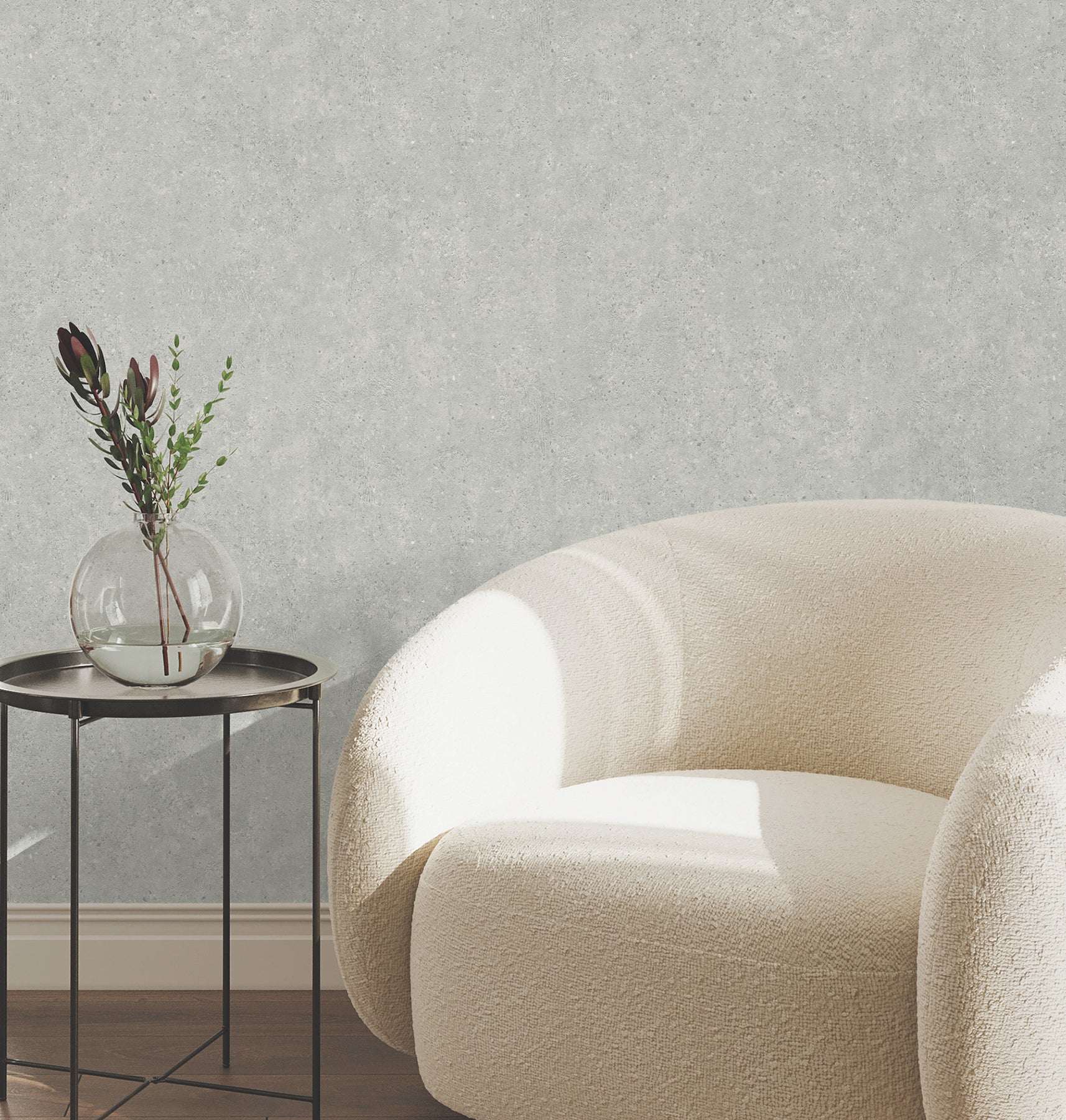 Artisan Stone Wallpaper in sterling color - pattern number UW1085N - by York in the Atmosphere Digest collection