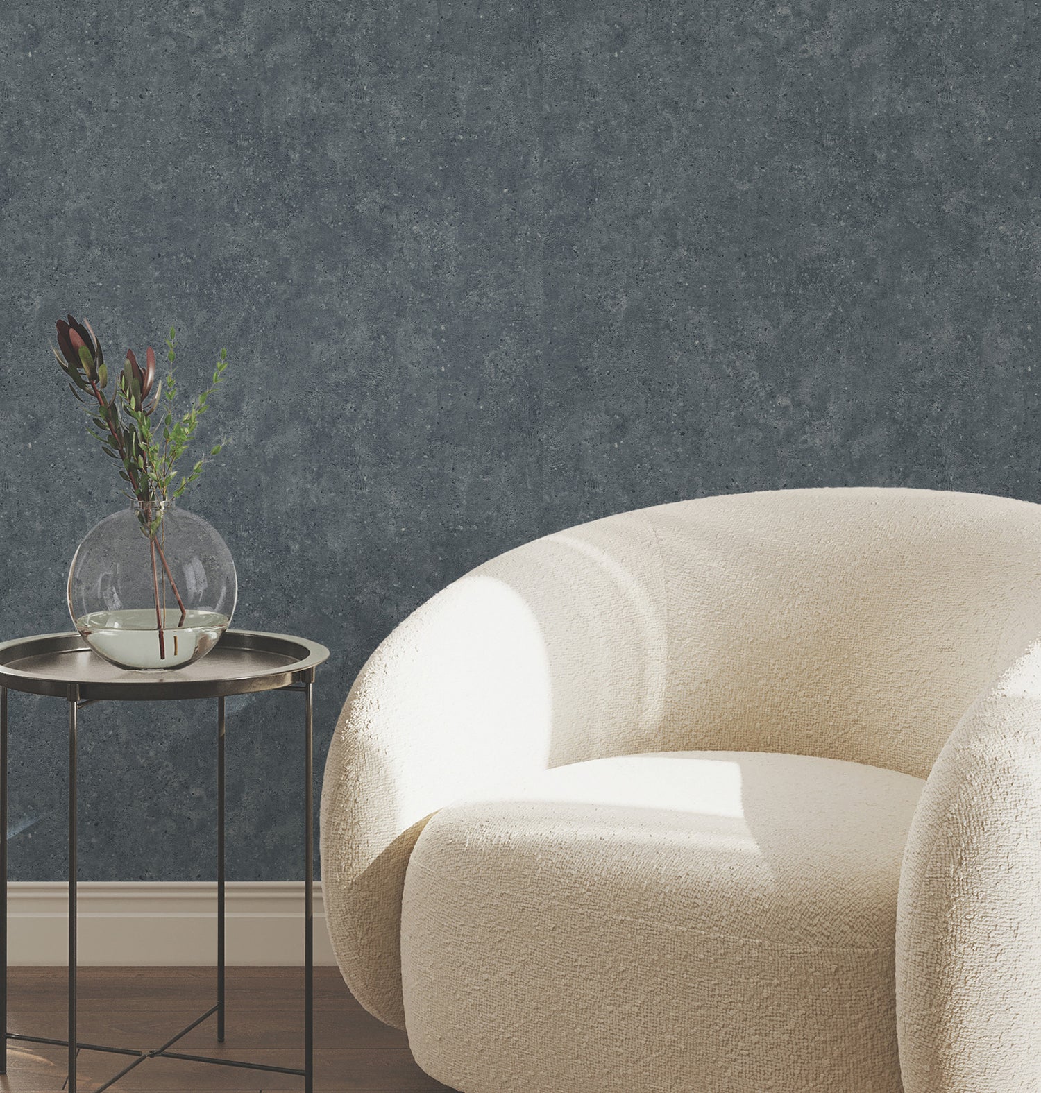 Artisan Stone Wallpaper in metallic color - pattern number UW1086N - by York in the Atmosphere Digest collection