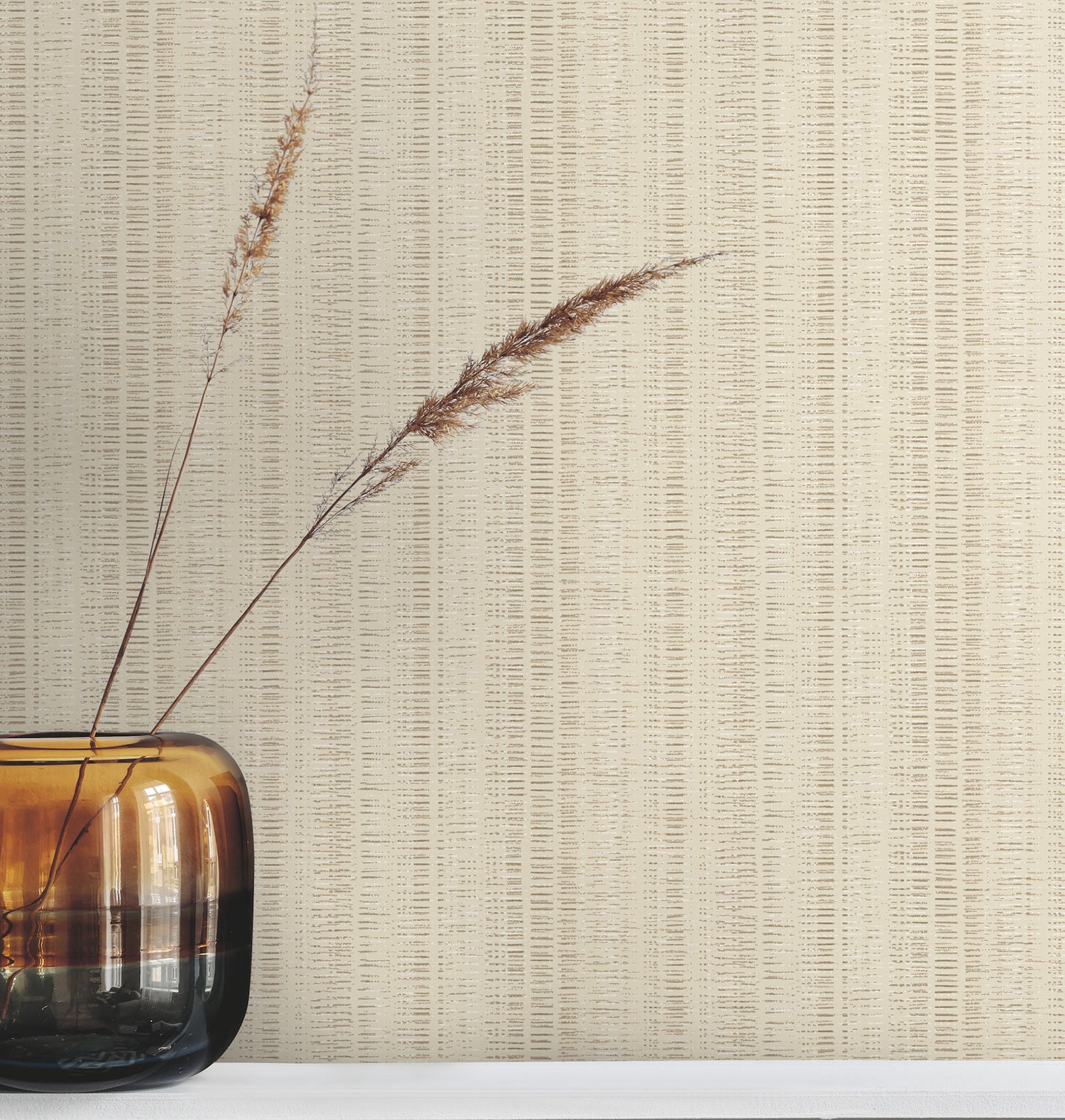 Line In The Sand Wallpaper in ash color - pattern number UW1094N - by York in the Atmosphere Digest collection