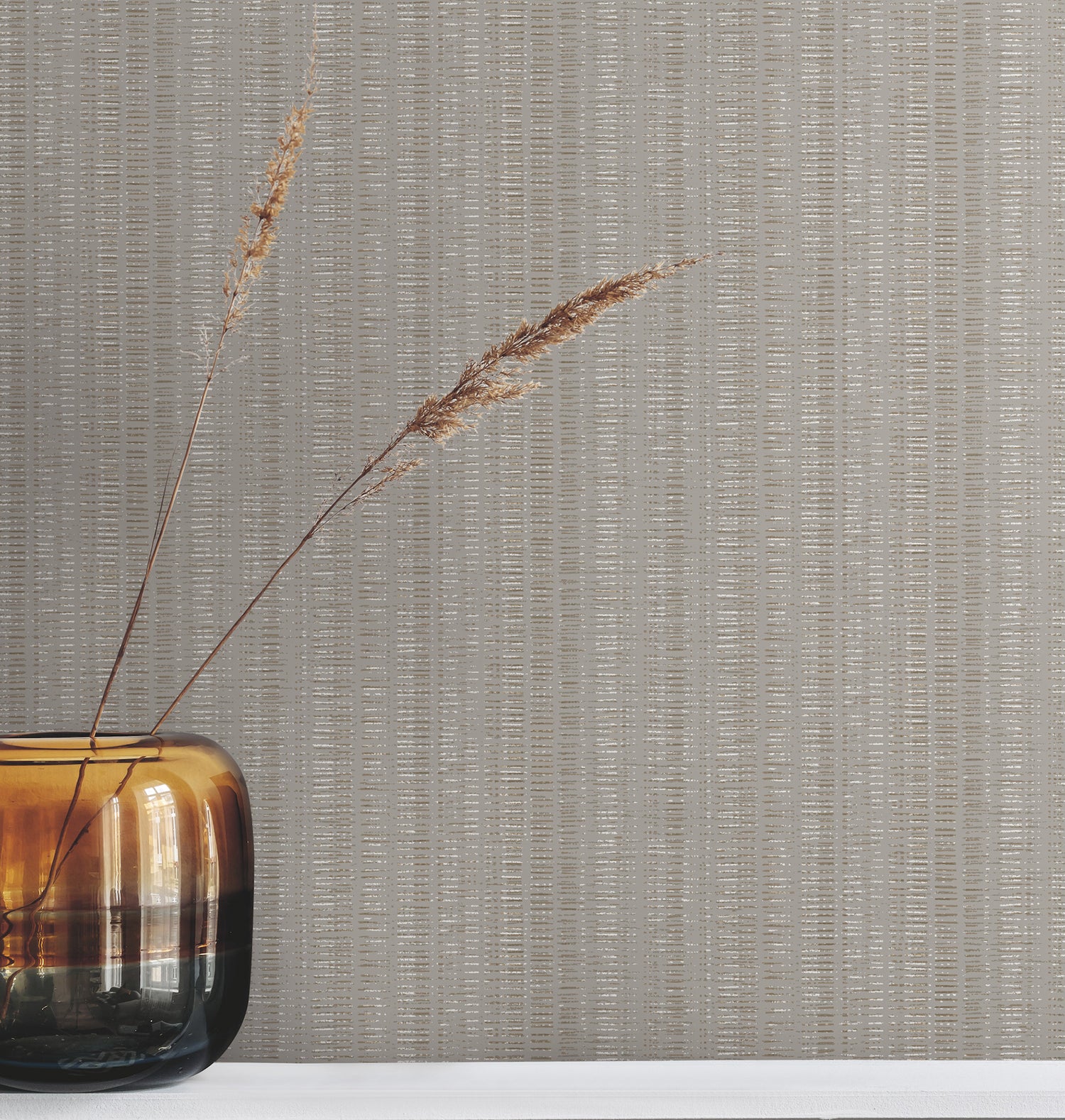 Line In The Sand Wallpaper in taupe color - pattern number UW1095N - by York in the Atmosphere Digest collection