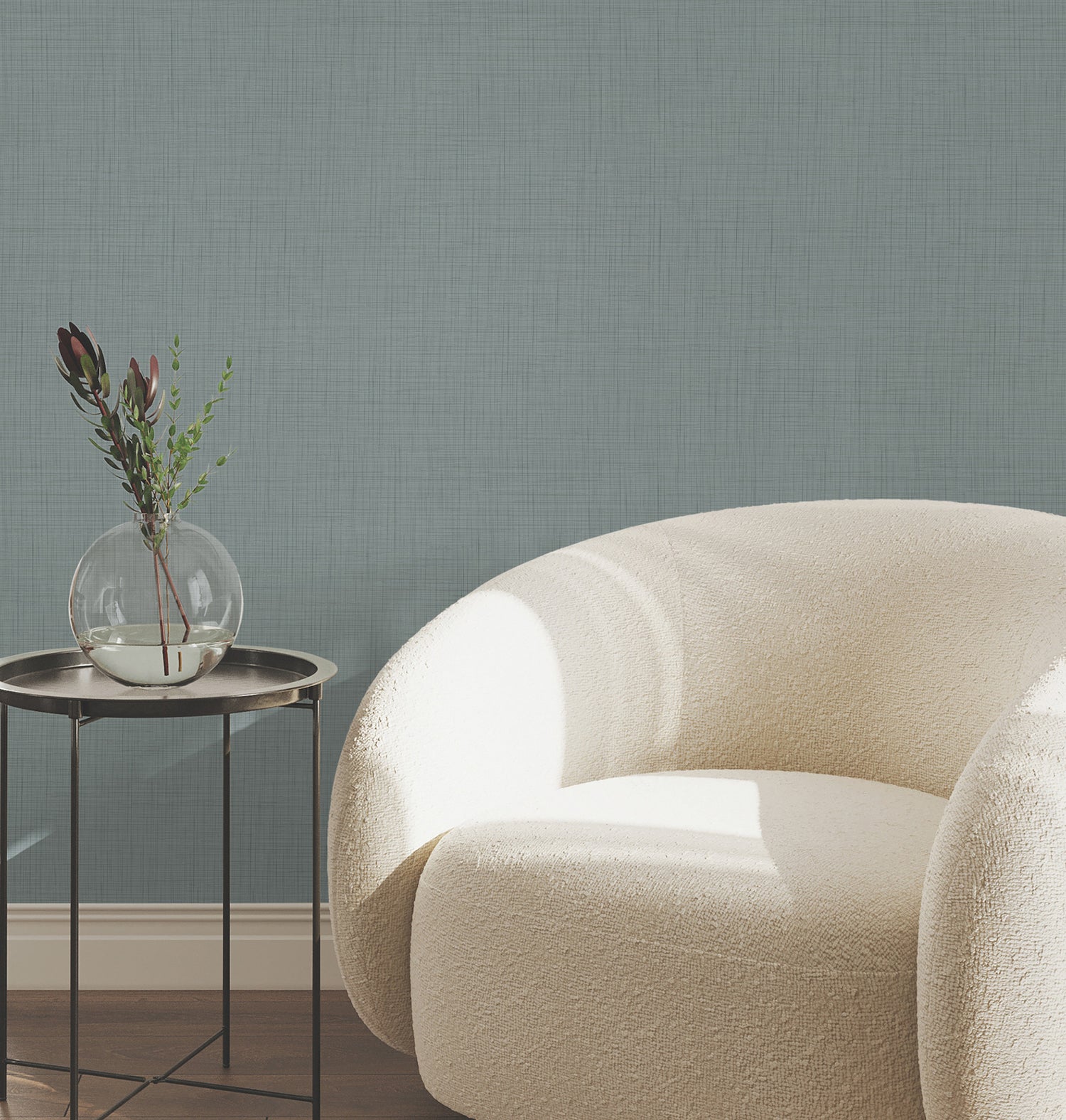Open Air Wallpaper in light blue color - pattern number UW1114N - by York in the Atmosphere Digest collection