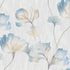 Classical Floral All-over Wallpaper in blue color - pattern number VE3307 - by Grandeco in the Very collection