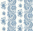 Beaumont wallpaper in blue color - pattern number VP1302 - by Antonina Vella in the Jardin collection