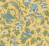 Parterre wallpaper in saffron color - pattern number VP1313 - by Antonina Vella in the Jardin collection