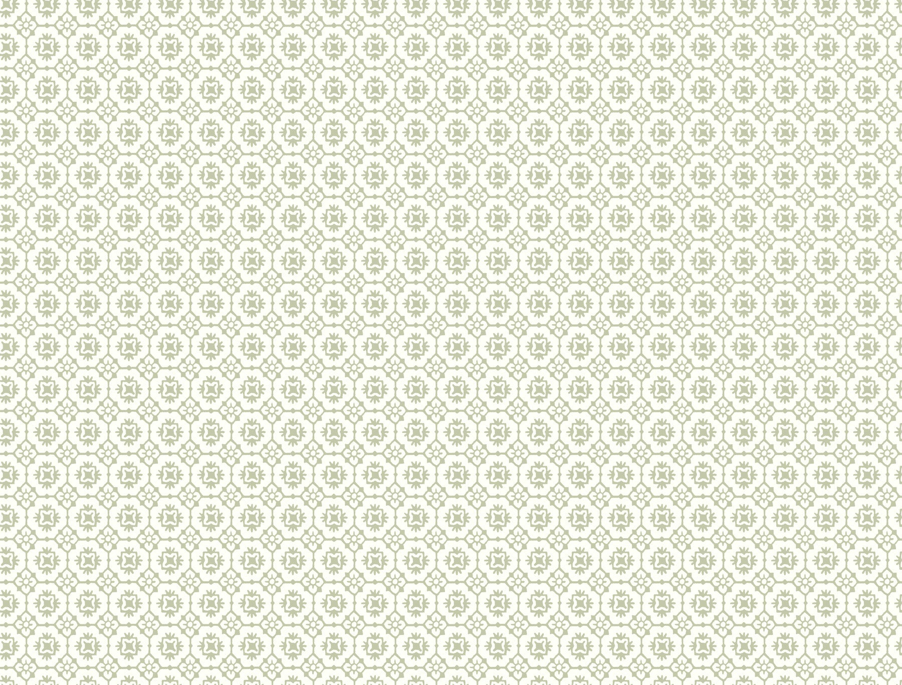 Priti wallpaper in sage color - pattern number VP1332 - by Antonina Vella in the Jardin collection