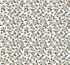 Framboise wallpaper in salmon and eucalyptus color - pattern number VP1414 - by Antonina Vella in the Jardin collection