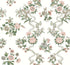Genevieve wallpaper in pink and green color - pattern number VP1425 - by Antonina Vella in the Jardin collection