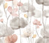 Cotswolds Poppies wallpaper in pastel color - pattern number VR1538 - by Ronald Redding in the Caviar collection