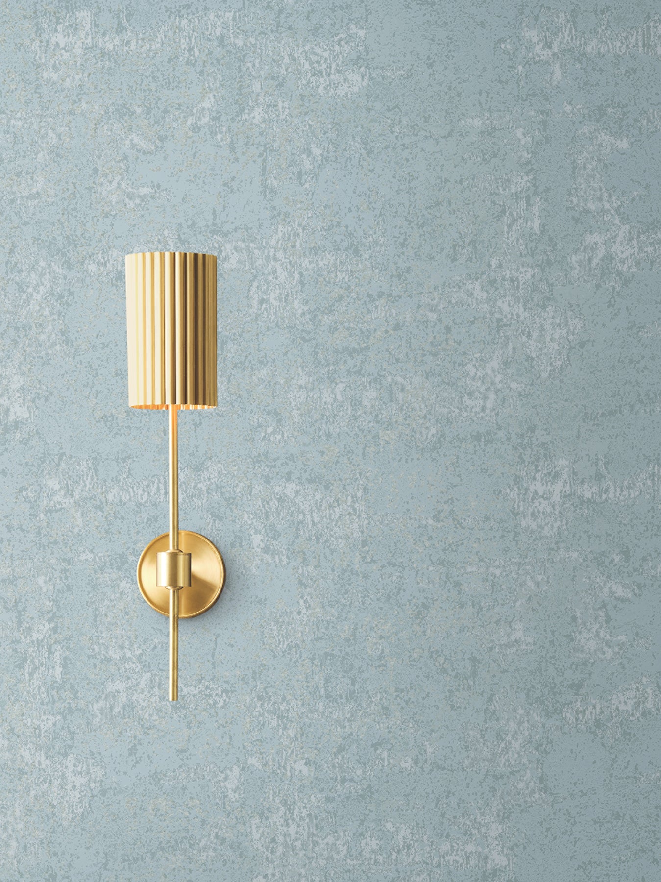 Crystal Cloud wallpaper in denim color - pattern number VR1543 - by Ronald Redding in the Caviar collection
