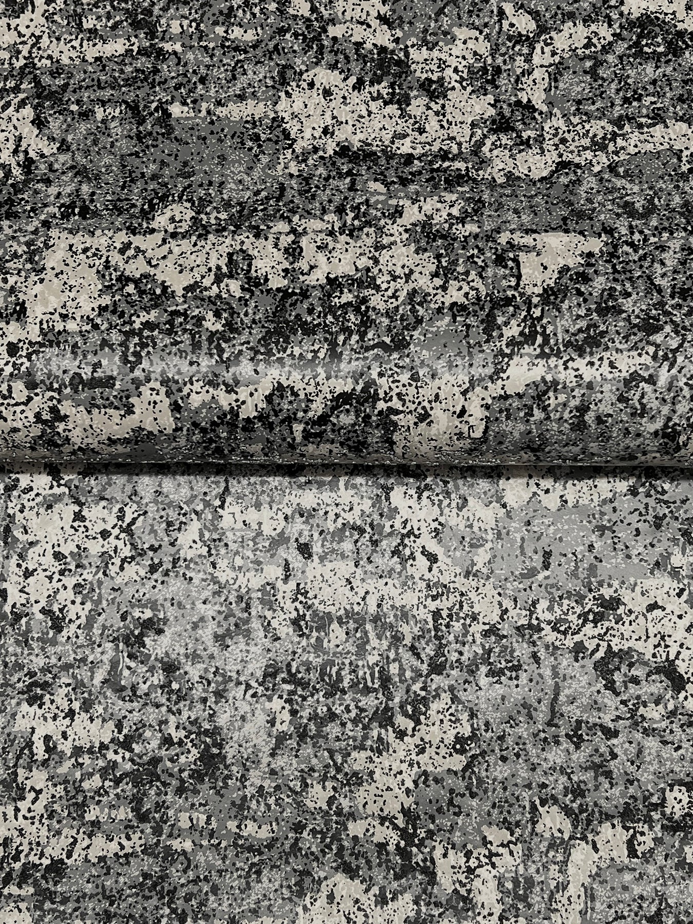 Crystal Cloud wallpaper in charcoal color - pattern number VR1544 - by Ronald Redding in the Caviar collection