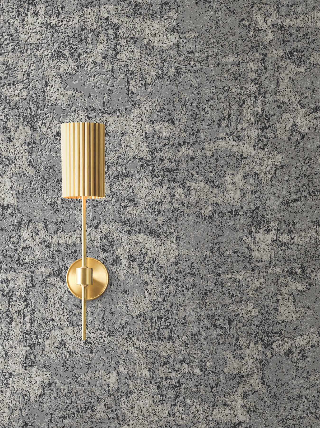 Crystal Cloud wallpaper in charcoal color - pattern number VR1544 - by Ronald Redding in the Caviar collection
